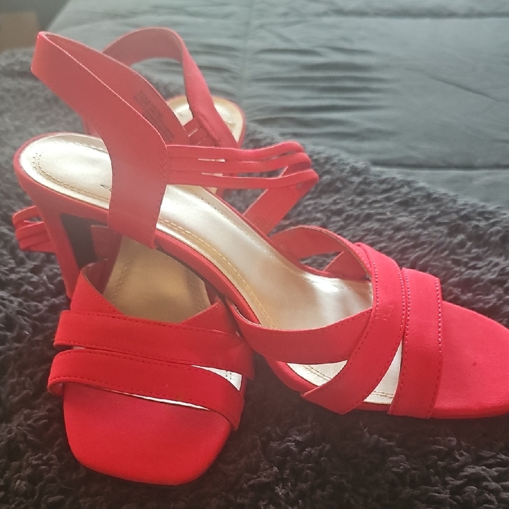 Elegant Red Women's Sandals